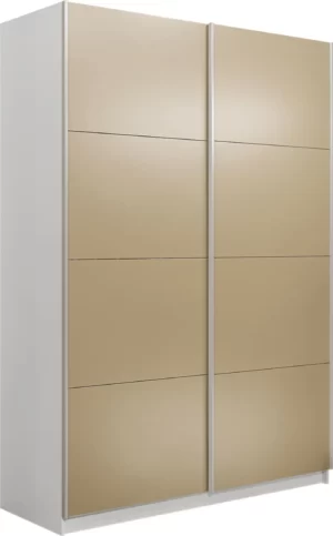 E1 shkaf kupe praym 2 kh dvernyy stekla fistashka dovodchiki belyy sneg e1 pssf 120 b 10