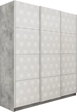 E1 shkaf kupe praym 3 kh dvernyy fotopechat kaleydoskop stekla dovodchiki beton e1 pf1027 180 bt 18