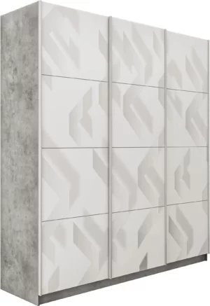 E1 shkaf kupe praym 3 kh dvernyy fotopechat lenty stekla dovodchiki beton e1 pf1028 210 bt 18