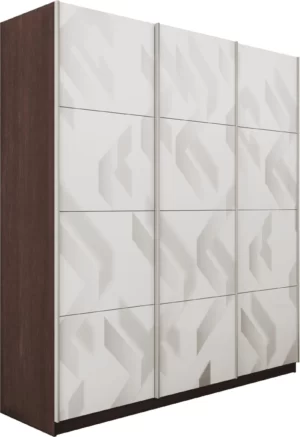 E1 shkaf kupe praym 3 kh dvernyy fotopechat lenty stekla dovodchiki venge e1 pf1028 210 v 24