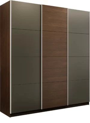 E1 shkaf kupe praym 3 kh dvernyy stekla khaki dsp dovodchiki venge e1 psxdsx 180 v 26