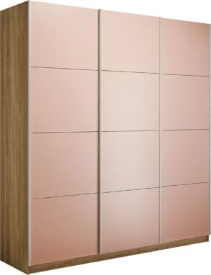 E1 shkaf kupe praym 3 kh dvernyy stekla pudra dovodchiki sonoma e1 psssp 180 s 26