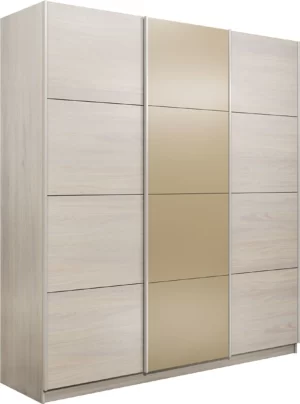 E1 shkaf kupe praym shirokiy 3 kh dvernyy dsp stekla fistashka dovodchiki yasen ankor svetlyy e1 wpdsfd 240 sas 17