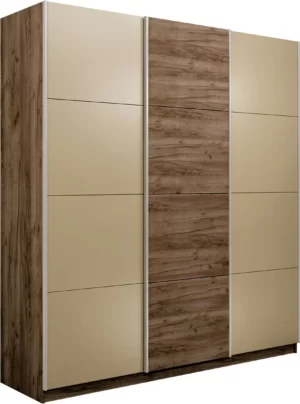 E1 shkaf kupe praym shirokiy 3 kh dvernyy stekla fistashka dsp dovodchiki kraft tabachnyy e1 wpsfdsf 240 kt 18