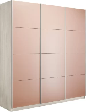 E1 shkaf kupe praym shirokiy 3 kh dvernyy stekla pudra dovodchiki yasen ankor svetlyy e1 wpsssp 240 sas 17