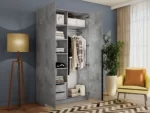 E1 shkaf ye1 loker raspashnoy beton e1 lck m1 1200 bt 12