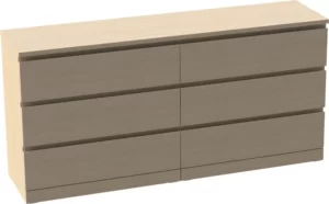 Goodluck komod bol shoy s shest yu vydvizhnymi yashchikami gud lakk varma goodluck s00319 3