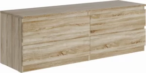 Goodluck komod nizkiy s chetyr mya vydvizhnymi yashchikami gud lakk mal ta goodluck 2 05 02 030 3 3