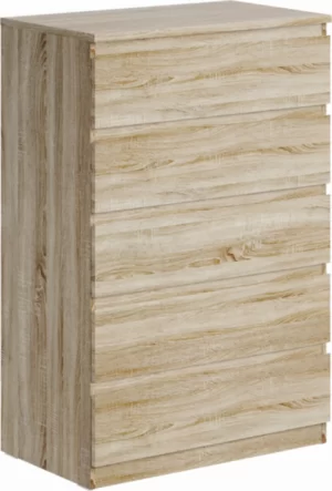 Goodluck komod vysokiy s pyat yu odinakovymi vydvizhnymi yashchikami gud lakk mal ta goodluck 2 05 02 090 3 3