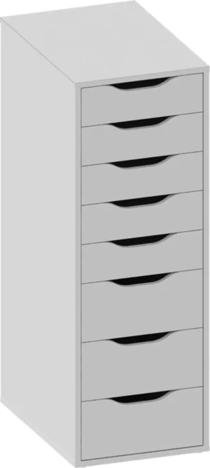 Goodluck komod vysokiy s pyat yu vydvizhnymi yashchikami gud lakk ingar goodluck s00395 0