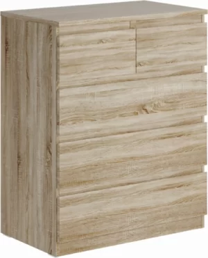 Goodluck komod vysokiy s pyat yu vydvizhnymi yashchikami gud lakk mal ta goodluck 2 05 02 080 3 3