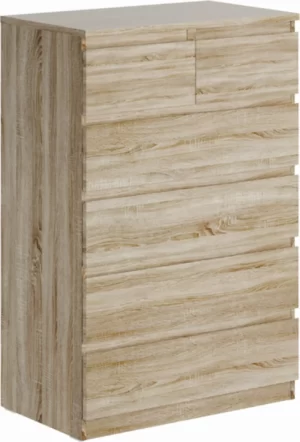 Goodluck komod vysokiy s shest yu vydvizhnymi yashchikami gud lakk mal ta goodluck 2 05 02 100 3 3