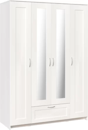 Goodluck shkaf chetyr khdvernyy s odnim vydvizhnym yashchikom i dvumya zerkalami gud lakk sirius goodluck 2 02 01 520 1 0