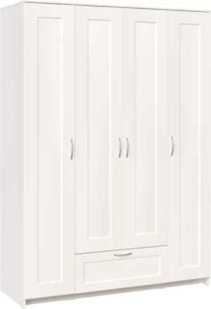 Goodluck shkaf chetyrekhdvernyy s odnim vydvizhnym yashchikom gud lakk sirius goodluck 2 02 01 490 1 3