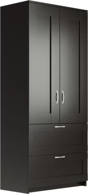 Goodluck shkaf dvukhdvernyy s dvumya vydvizhnymi yashchikami gud lakk sirius goodluck 2 02 01 070 5 0