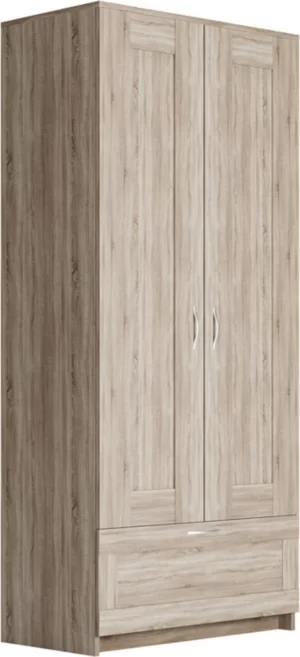 Goodluck shkaf dvukhdvernyy s vydvizhnym yashchikom gud lakk sirius goodluck 2 02 01 020 3 3