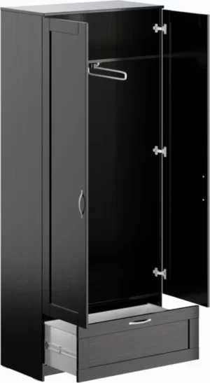 Goodluck shkaf dvukhstvorchatyy s vydvizhnym yashchikom gud lakk sirius goodluck 2 02 01 240 5 3