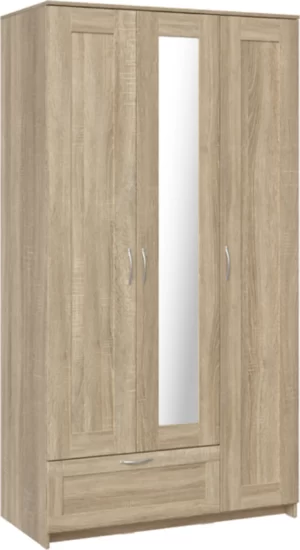 Goodluck shkaf tr khdvernyy s odnim vydvizhnym yashchikom i zerkalom gud lakk sirius goodluck 2 02 01 510 3 3