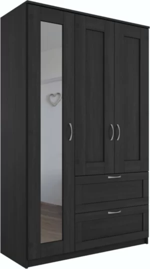 Goodluck shkaf trekhdvernyy s dvumya vydvizhnymi yashchikami gud lakk sirius goodluck 2 02 01 080 5 3