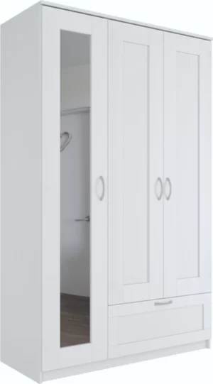 Goodluck shkaf trekhdvernyy s vydvizhnym yashchikom gud lakk sirius goodluck 2 02 01 030 1 4