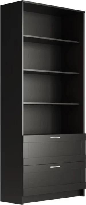 Goodluck stellazh shirokiy s dvumya yashchikami i chetyr mya polkami gud lakk sirius goodluck 2 02 07 110 5 3