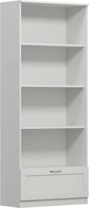 Goodluck stellazh shirokiy s yashchikom i chetyr mya polkami gud lakk sirius goodluck 2 02 07 100 1 0