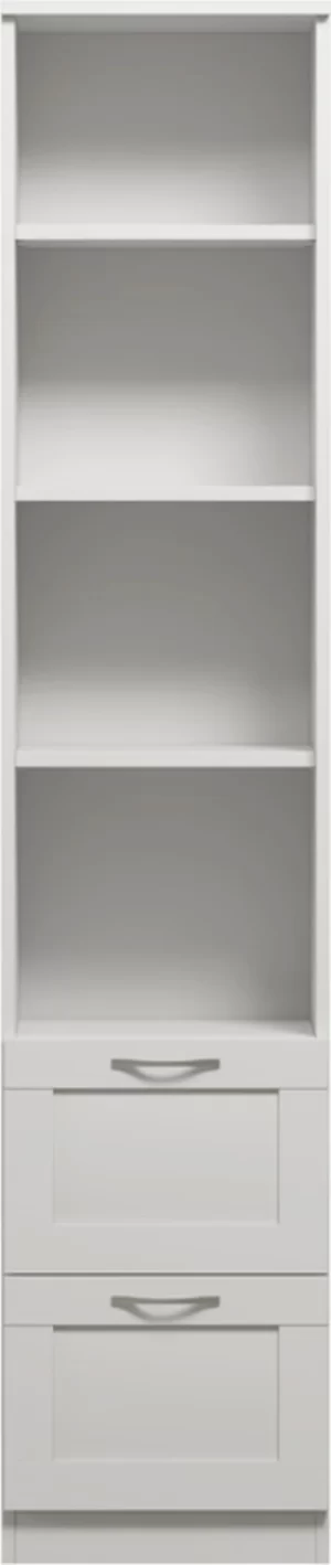 Goodluck stellazh uzkiy s dvumya yashchikami i chetyr mya polkami gud lakk sirius goodluck 2 02 07 140 1 0