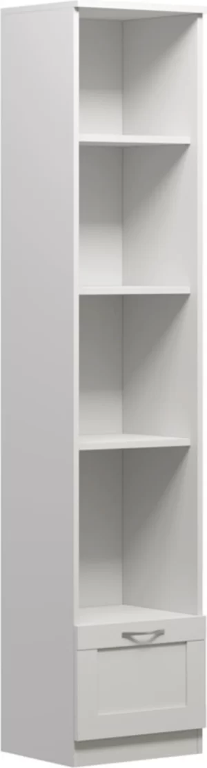 Goodluck stellazh uzkiy s yashchikom i chetyr mya polkami gud lakk sirius goodluck 2 02 07 130 1 0