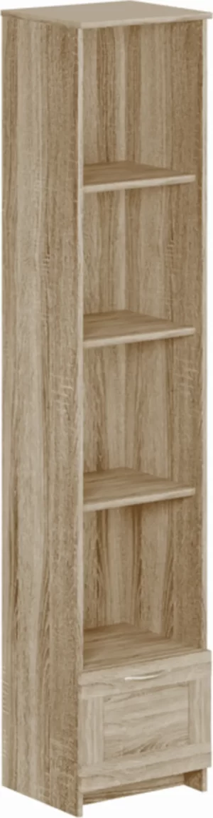 Goodluck stellazh uzkiy s yashchikom i chetyr mya polkami gud lakk sirius goodluck 2 02 07 130 3 3