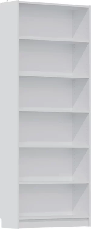 Goodluck stellazh vysokiy s shest yu polkami gud lakk varma 80 goodluck s00357 9