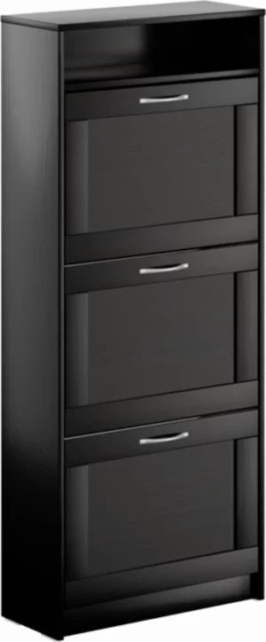 Goodluck tumba s nishey i tremya otkidnymi polkami dlya obuvi gud lakk sirius goodluck 2 02 10 440 5 3