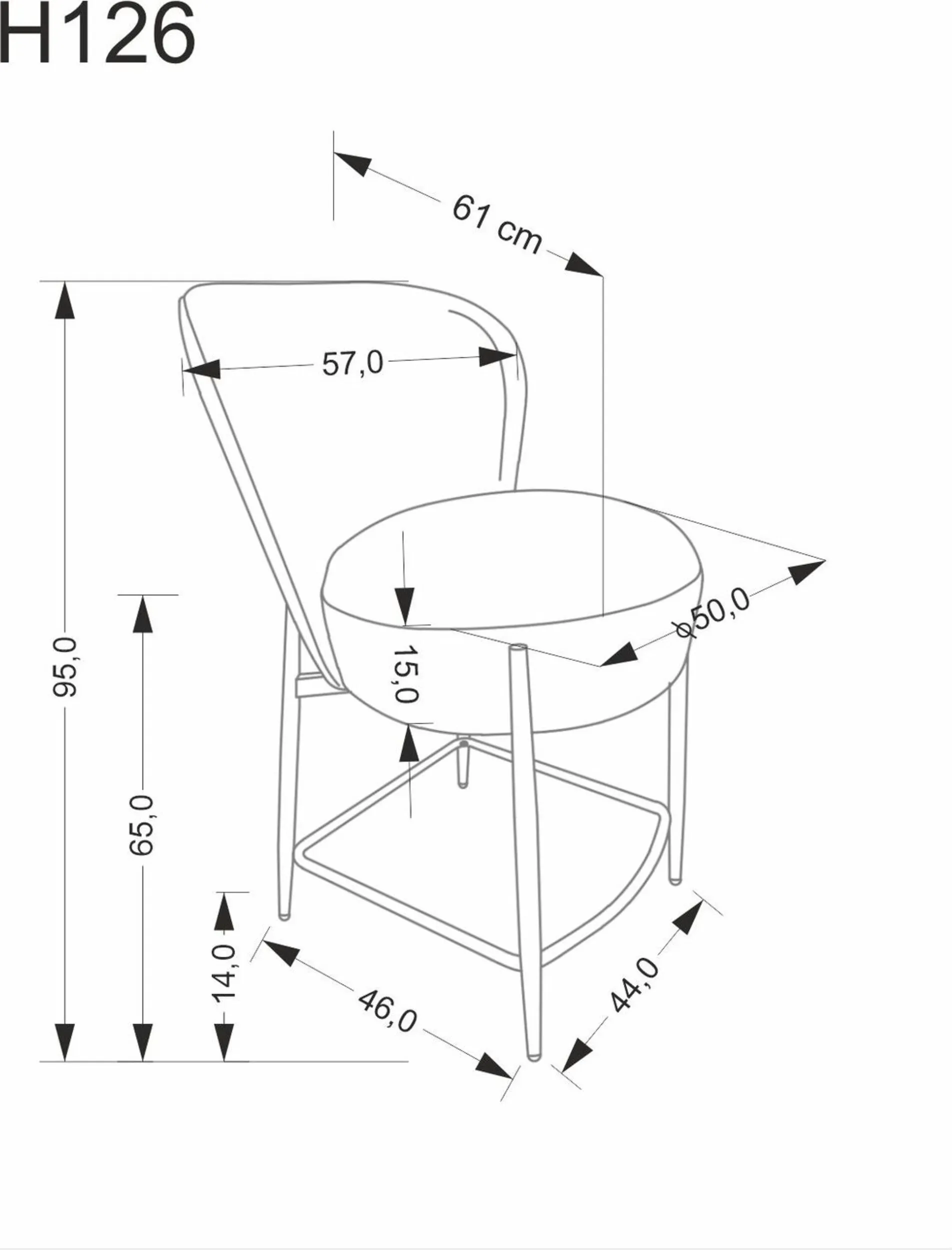 Halmar barnyy stul h 126 2 v ch h 126 bezowy 9