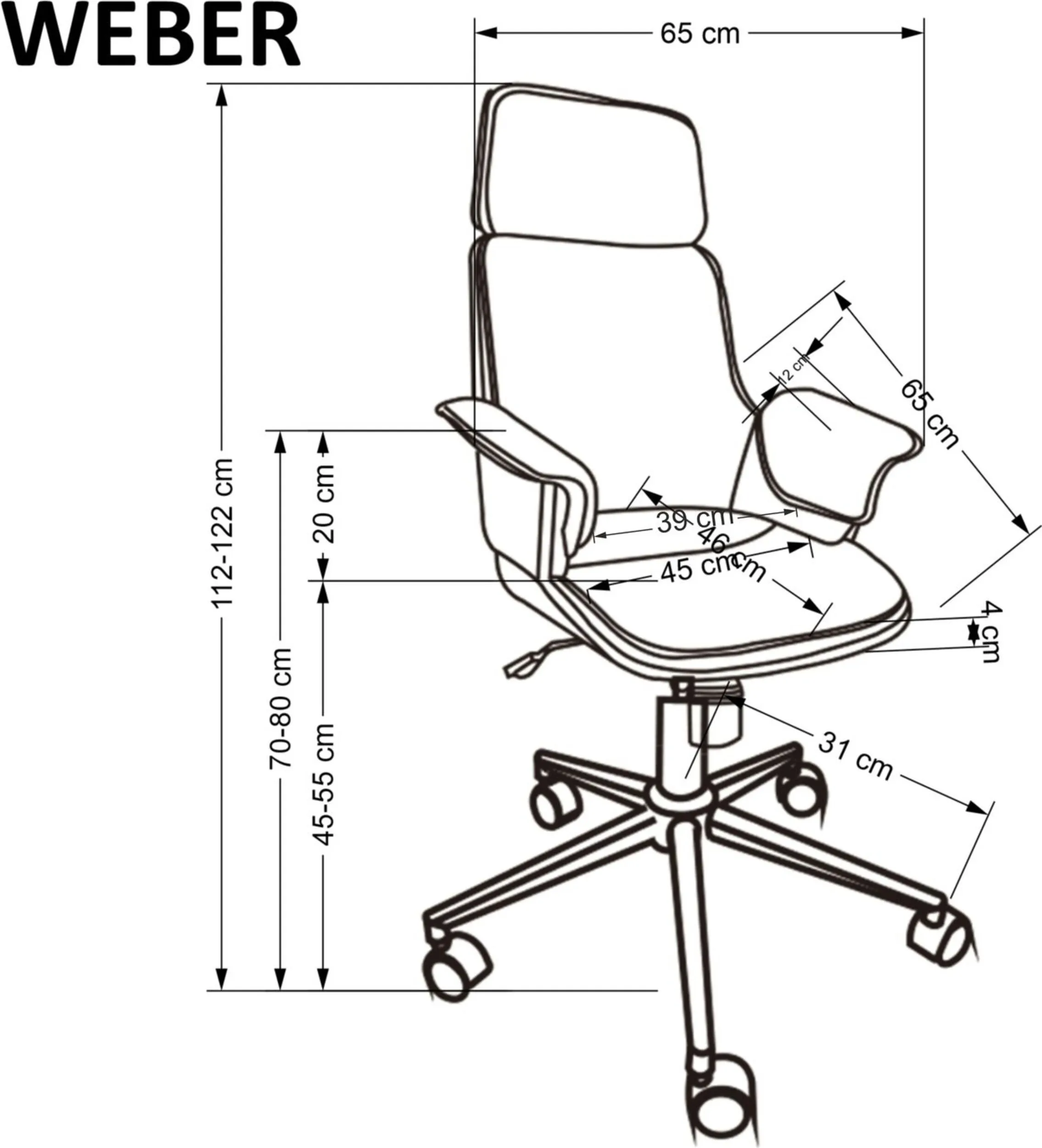 Halmar kreslo komp yuternoye weber 2 v ch weber fot 14