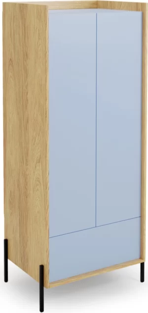 Halmar stellazh mobius 2d 2 v pl mobius szafa 2d niebieski 0