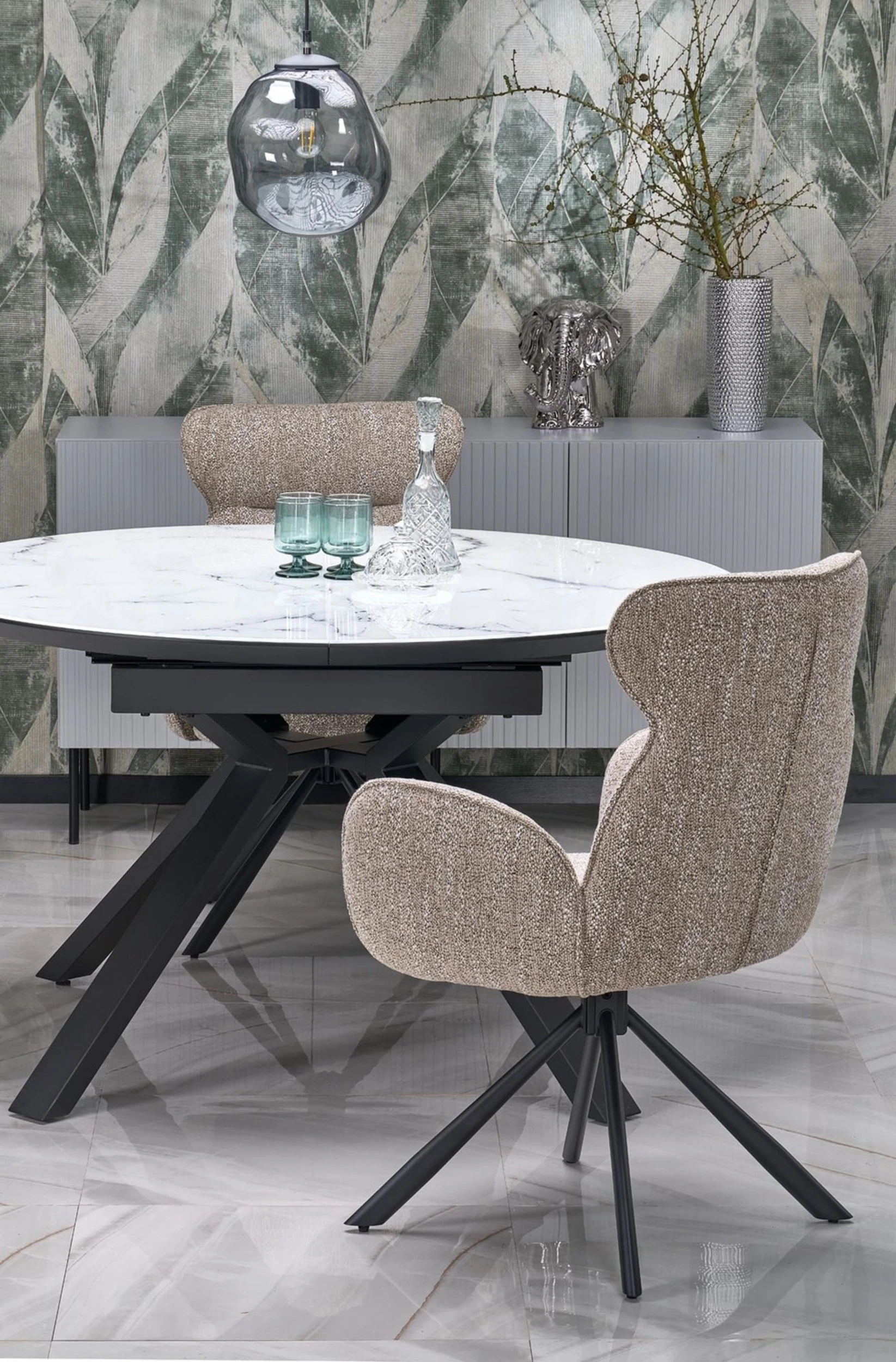 Halmar stol obedennyy vertigo raskladnoy 2 v ch vertigo st bialy 2