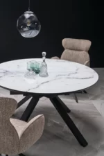 Halmar stol obedennyy vertigo raskladnoy 2 v ch vertigo st bialy 3