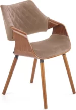 Halmar stul kukhonnyy k396 2 v ch k 396 kr orzech bezowy 0