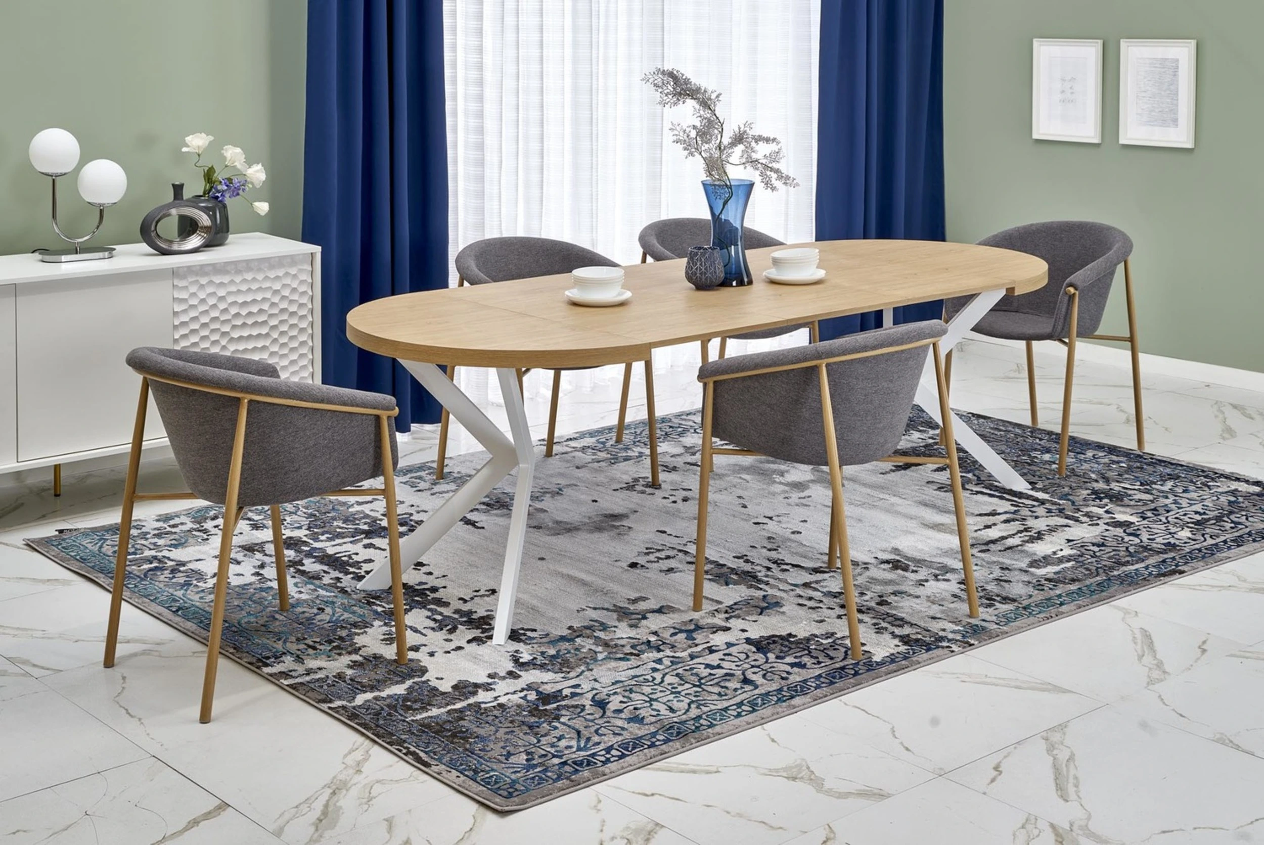 Halmar stul kukhonnyy k489 2 v ch k 489 kr popielaty 18