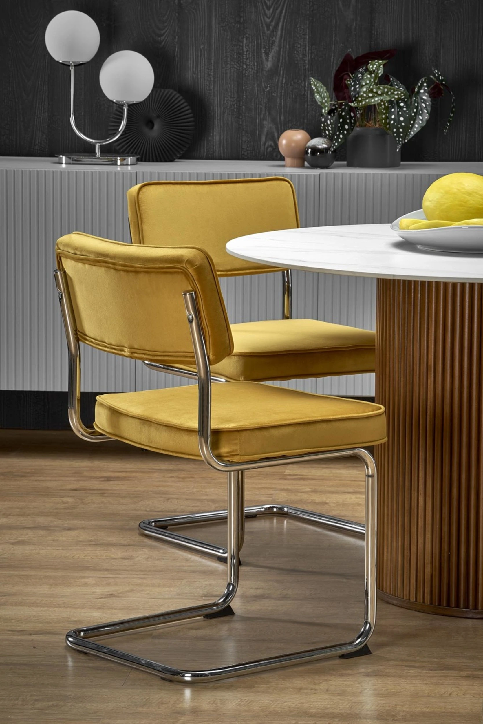 Halmar stul kukhonnyy k510 2 v ch k 510 kr musztardowy 16