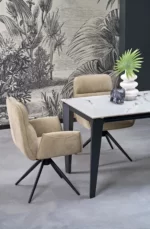 Halmar stul kukhonnyy povorotnyy k574 2 v ch k 574 kr c bezowy 15