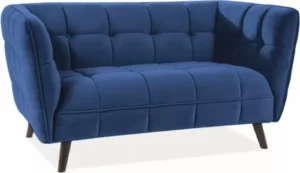 Signal divan castello 2 velvet bluvel castello2v86 0