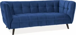 Signal divan castello 3 velvet bluvel castello3v86 0