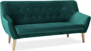 Signal divan nordic 3 velvet bluvel nordic3v78 0