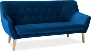 Signal divan nordic 3 velvet bluvel nordic3v86 0