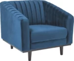 Signal kreslo asprey 1 velvet bluvel asprey1vgr86 0