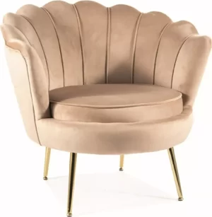 Signal kreslo camellia velvet bluvel camelliav1bezl 0