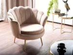 Signal kreslo camellia velvet bluvel camelliav1bezl 1