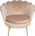 Signal kreslo camellia velvet bluvel camelliav1bezl 2