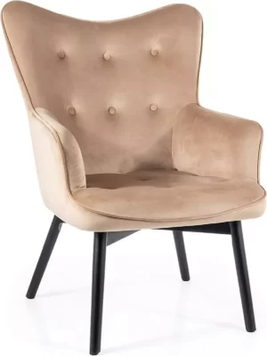 Signal kreslo carmen velvet carmenvbec 0