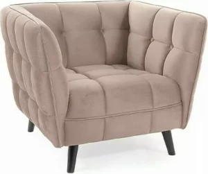 Signal kreslo castello 1 velvet bluvel castello1v28 0